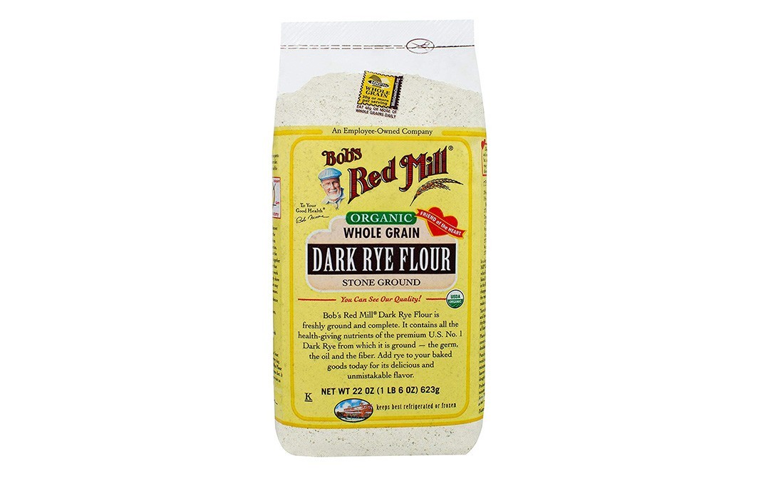 Bob's Red Mill Organic Whole Grain Dark Rye Flour   Pack  623 grams